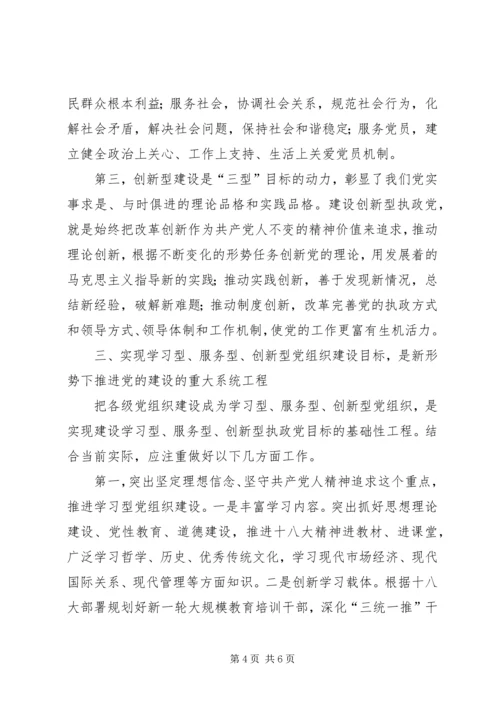 建设学习型、服务型、创新型党组织的思考 (2).docx