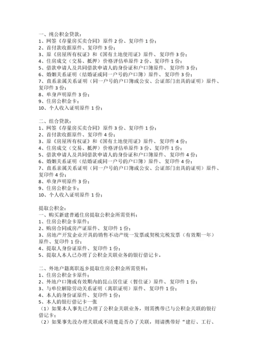 昆山市五险一金办事指南.docx