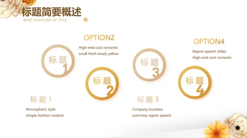 清新时尚公司产品介绍宣传PPT动态