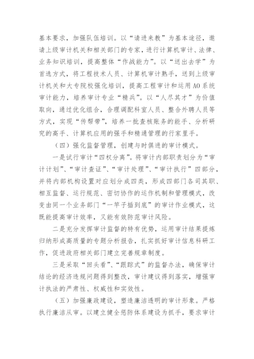 审计业务质量自查报告.docx