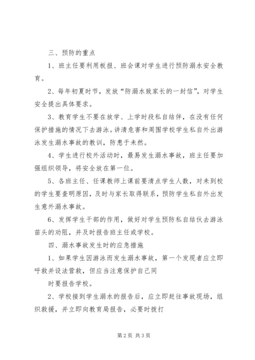 黄桥小学XX年防溺水工作方案 (2).docx