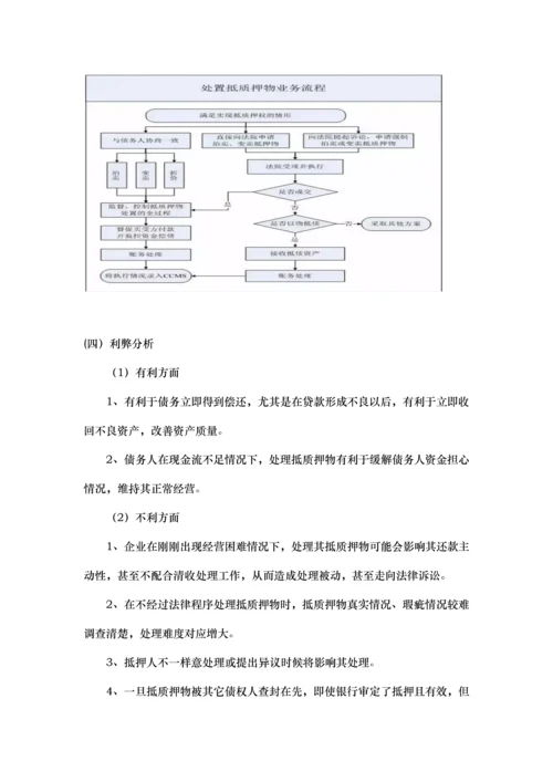 不良资产清收处置手段与流程概述X模板.docx