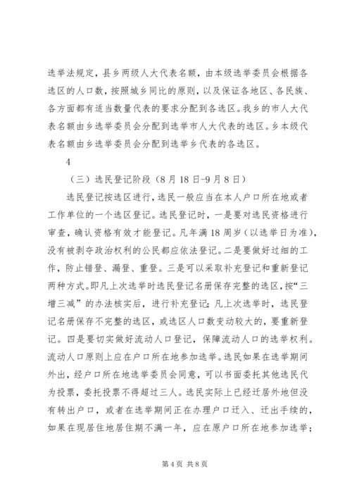 人大换届选举工作实施方案.docx