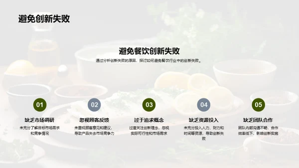 餐饮创新引领未来