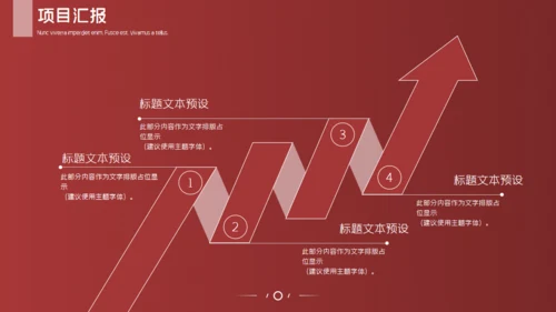 金融业投资者项目通用PPT模板