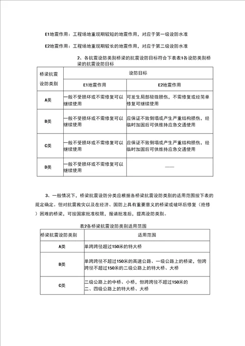 公路桥梁抗震设计的基础知识