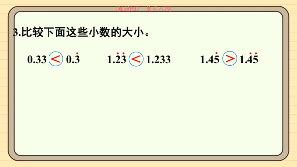 人教版五上第三单元第6课时  循环小数 课件