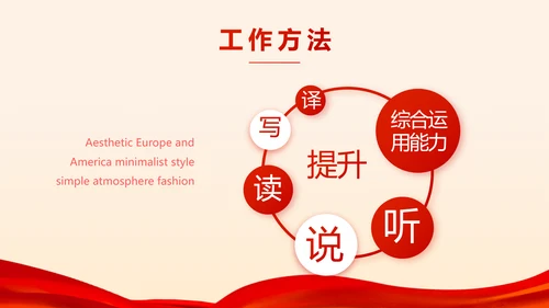 红色喜庆公司联欢晚会年会策划动态PPT模板