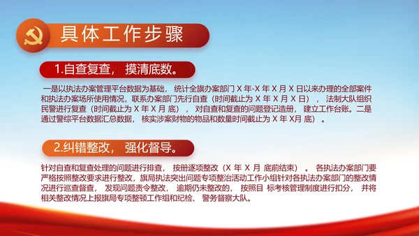 全国开展政法队伍教育整顿党课PPT