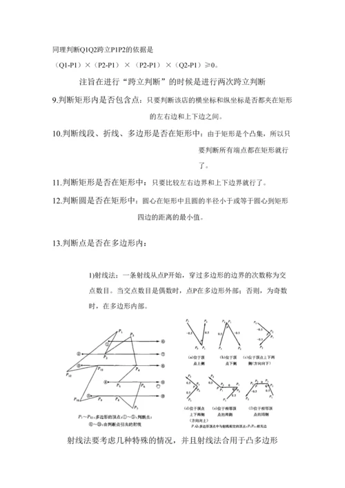 2023年GIS算法原理知识点总结.docx