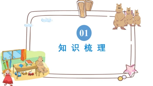 Unit 1 Goldilocks and the three bears  复习课件(共32张PP