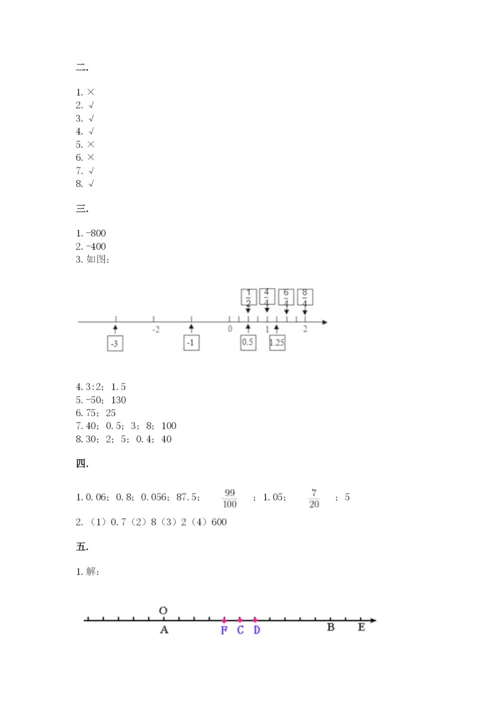 海南省【小升初】2023年小升初数学试卷含答案（能力提升）.docx
