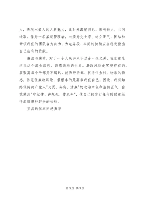 党风廉政建设宣传教育月活动学习心得.docx