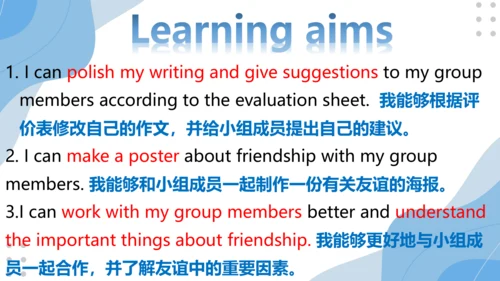M9U4 整体单元设计Promotion & assessment