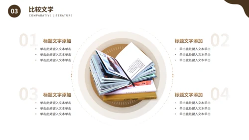文学气质大学文学专业课程通用PPT课件模板