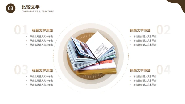 文学气质大学文学专业课程通用PPT课件模板