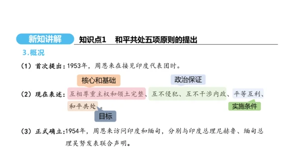 第16课 独立自主的和平外交  课件 2024-2025学年统编版八年级历史下册