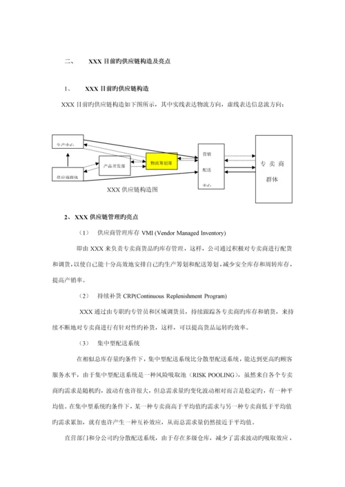 服饰公司供应链综合管理专题研究.docx