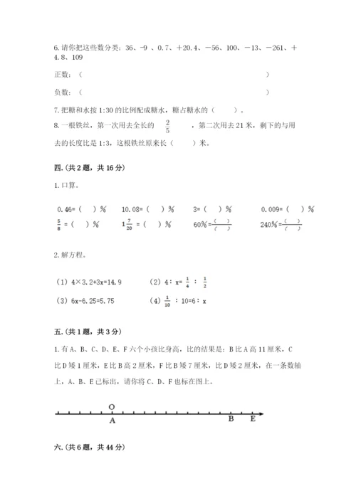 小学毕业班数学检测题（a卷）.docx