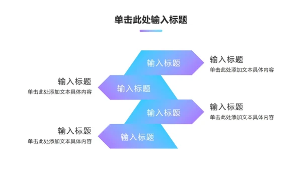 流体渐变工作项目总结ppt模板
