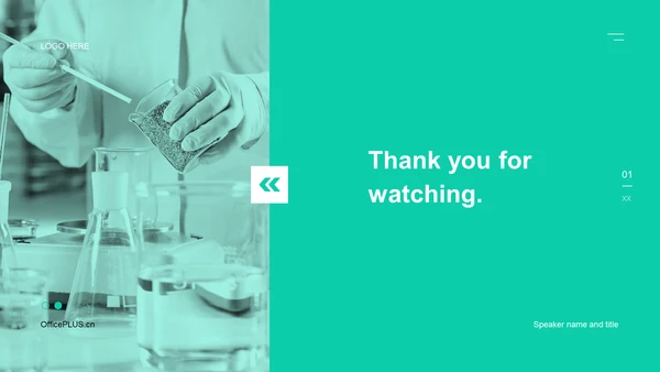 绿色商务现代分子生物学研究报告PPT