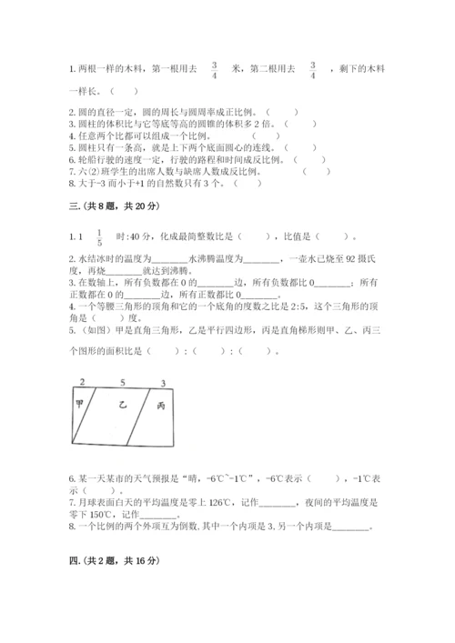 北师大版小升初数学模拟试卷精品（突破训练）.docx