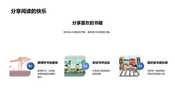 阅读的力量PPT模板