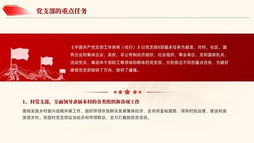 党支部基础知识学习解读党课课件ppt党建