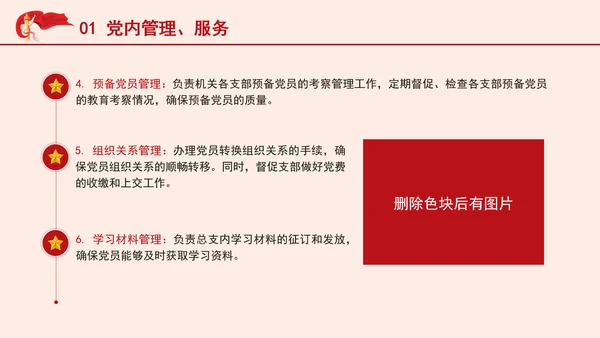 党务知识党课党务干事管理工作内容培训PPT课件