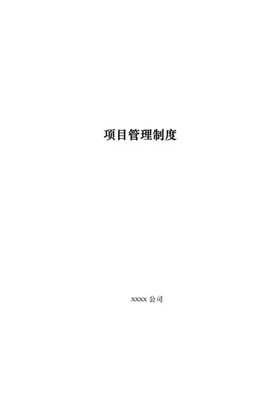 项目管理制度 (1).docx