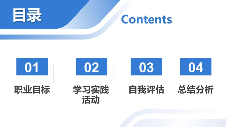 软件工程专业大学生求职个人能力综合展示职业生涯规划通用PPT