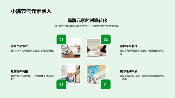 小满节气营销策略PPT模板