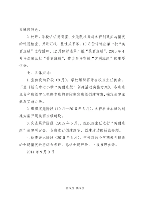 美丽农庄创建实施方案.docx