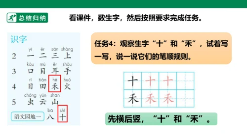 部编1A 第1单元 第13课 会写的字 课件