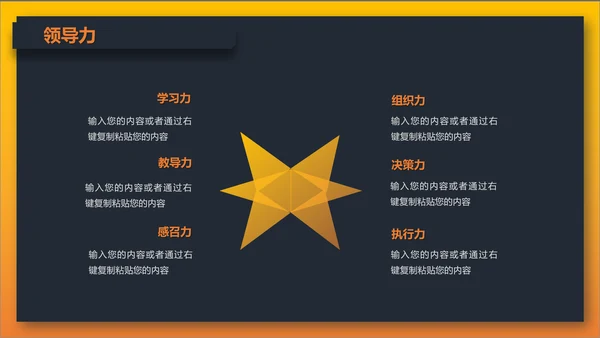 岗位竞聘报告通用PPT模板
