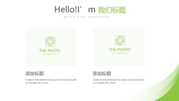 绿色清新简约大方医药代表工作汇报动态PPT