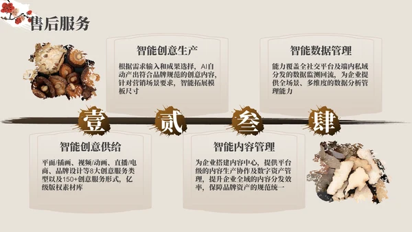 棕色中医药产品介绍PPT模板