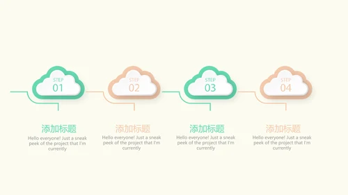 母婴婴儿护理年年终总结PPT动态模板