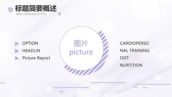 紫色梦幻医美商业计划书动态PPT