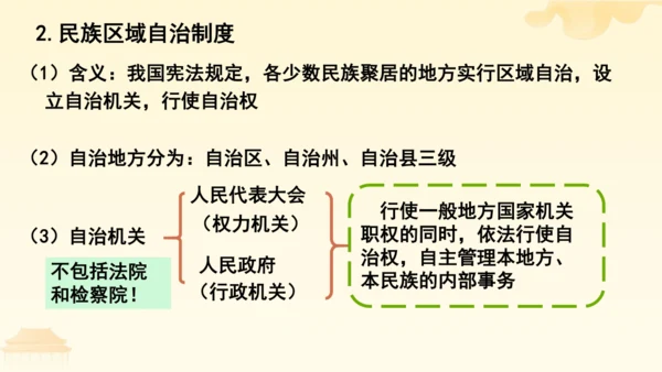 第三单元第五课第三课时 基本政治制度教学课件 --统编版中学道德与法治八年级（下）