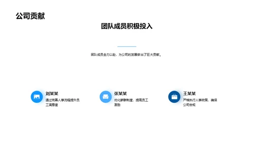 人资行政的力量