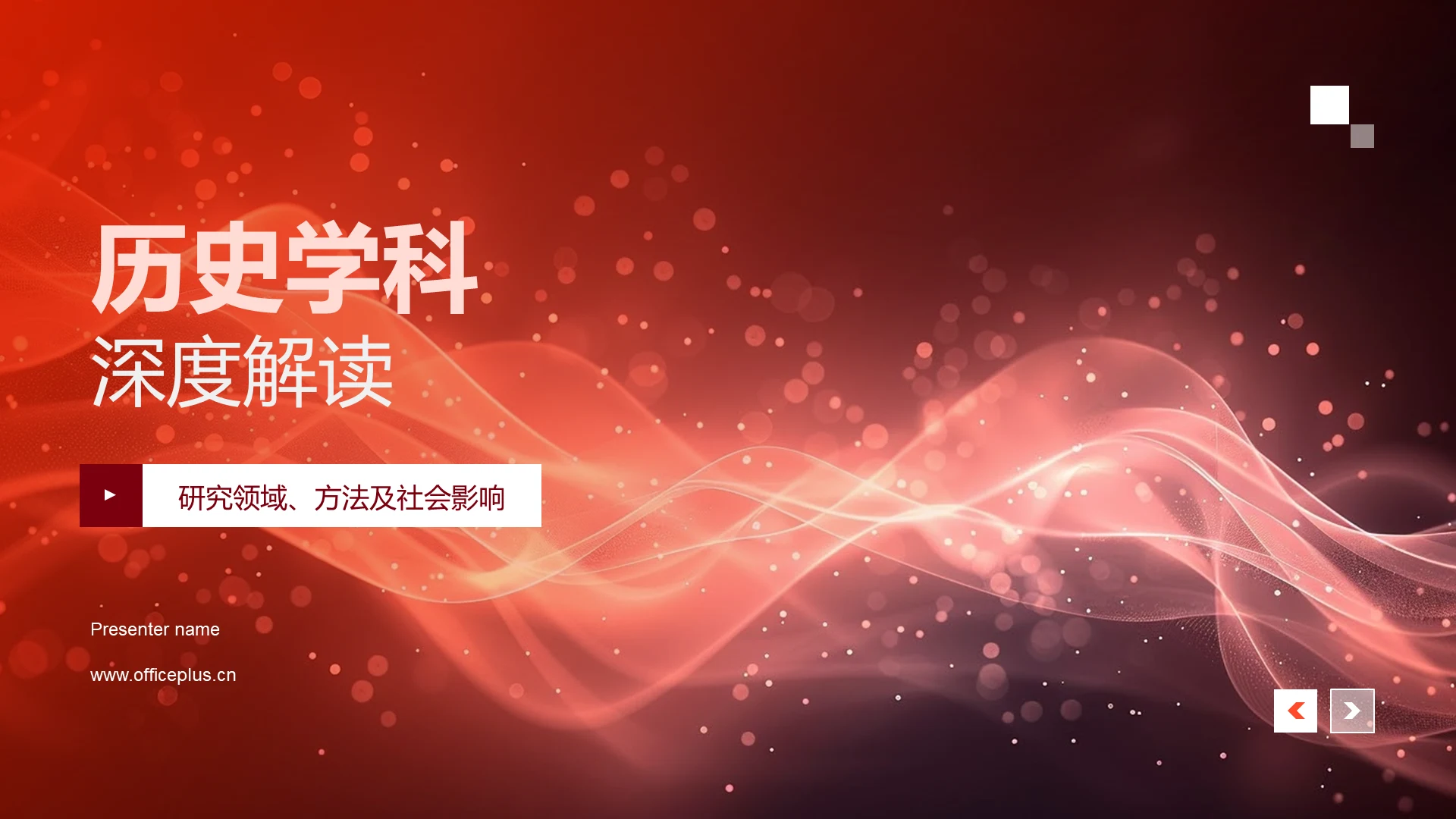 历史学科深度解读PPT模板