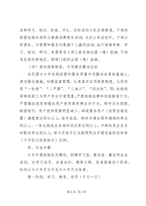 邮政局机关交通建设方案 (3).docx