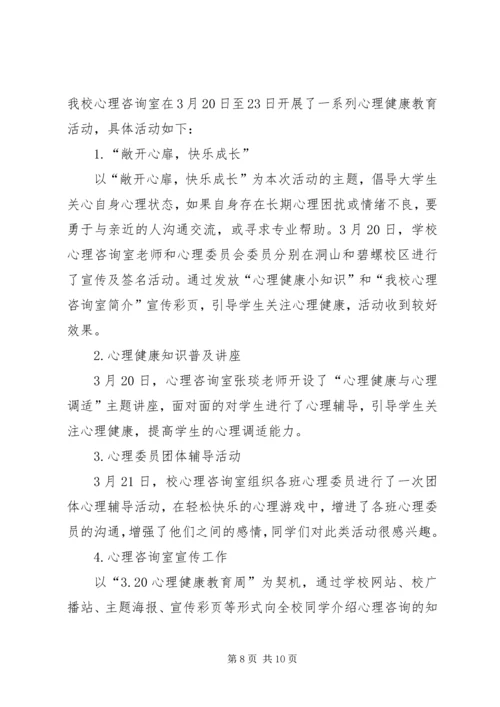 健康教育工作简报.docx