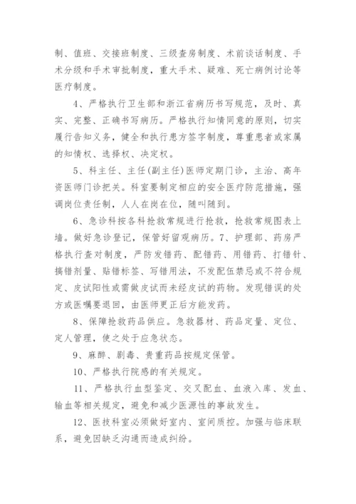 医疗质量安全管理规章制度范文.docx