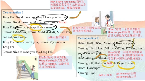 Starter Unit 1 Section B 1a-1d语言运用教学课件（新人教七上Unit1 