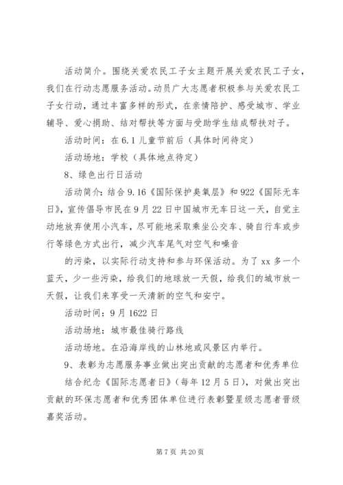 志愿者工作计划范文.docx