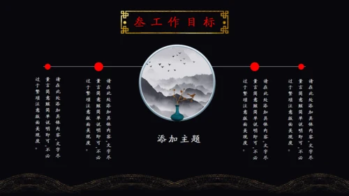 鎏金奢华高级男士商务会所汇报黑金通用PPT模板