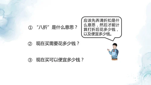 人教版六年级数学下册折扣问题教学课件