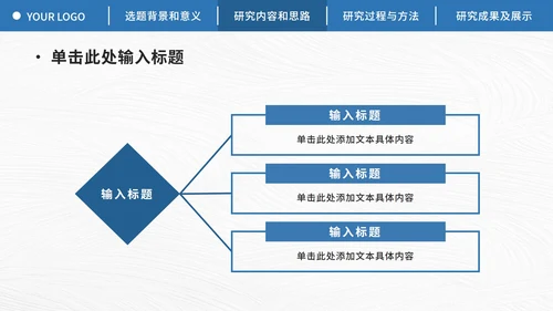 导航栏论文开题报告ppt模板